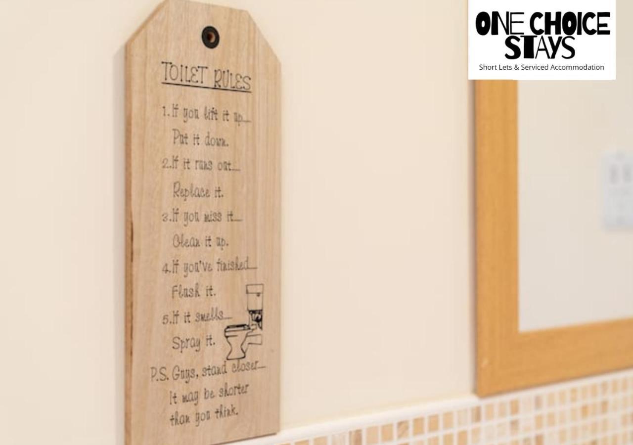 Cosy 2 Bedroom Apartment By One Choice Stays Serviced Accommodation Birmingham - City Centre - Wifi Exteriör bild