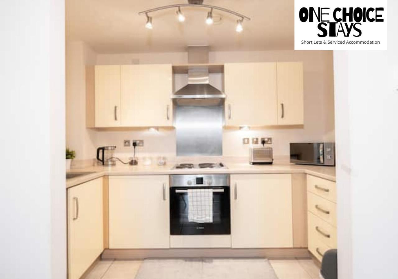 Cosy 2 Bedroom Apartment By One Choice Stays Serviced Accommodation Birmingham - City Centre - Wifi Exteriör bild